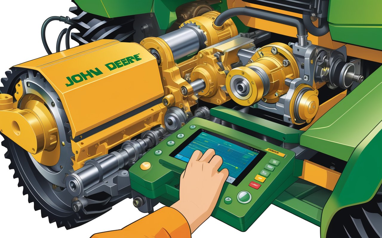 Инновационные инструменты диагностики и ремонта КПП на John Deere 8R: сокращение времени и затрат