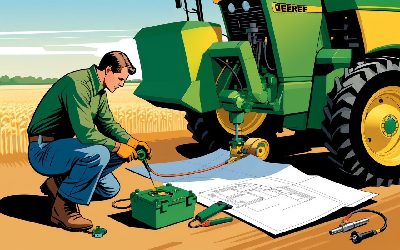Инновационные инструменты для быстрой диагностики и ремонта турбин John Deere 7R.