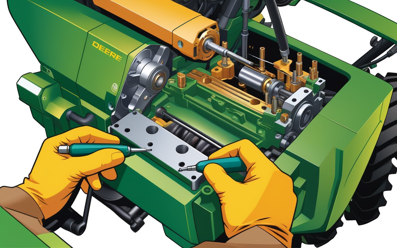 Инновационные инструменты для диагностики и быстрого ремонта КПП на John Deere 8R