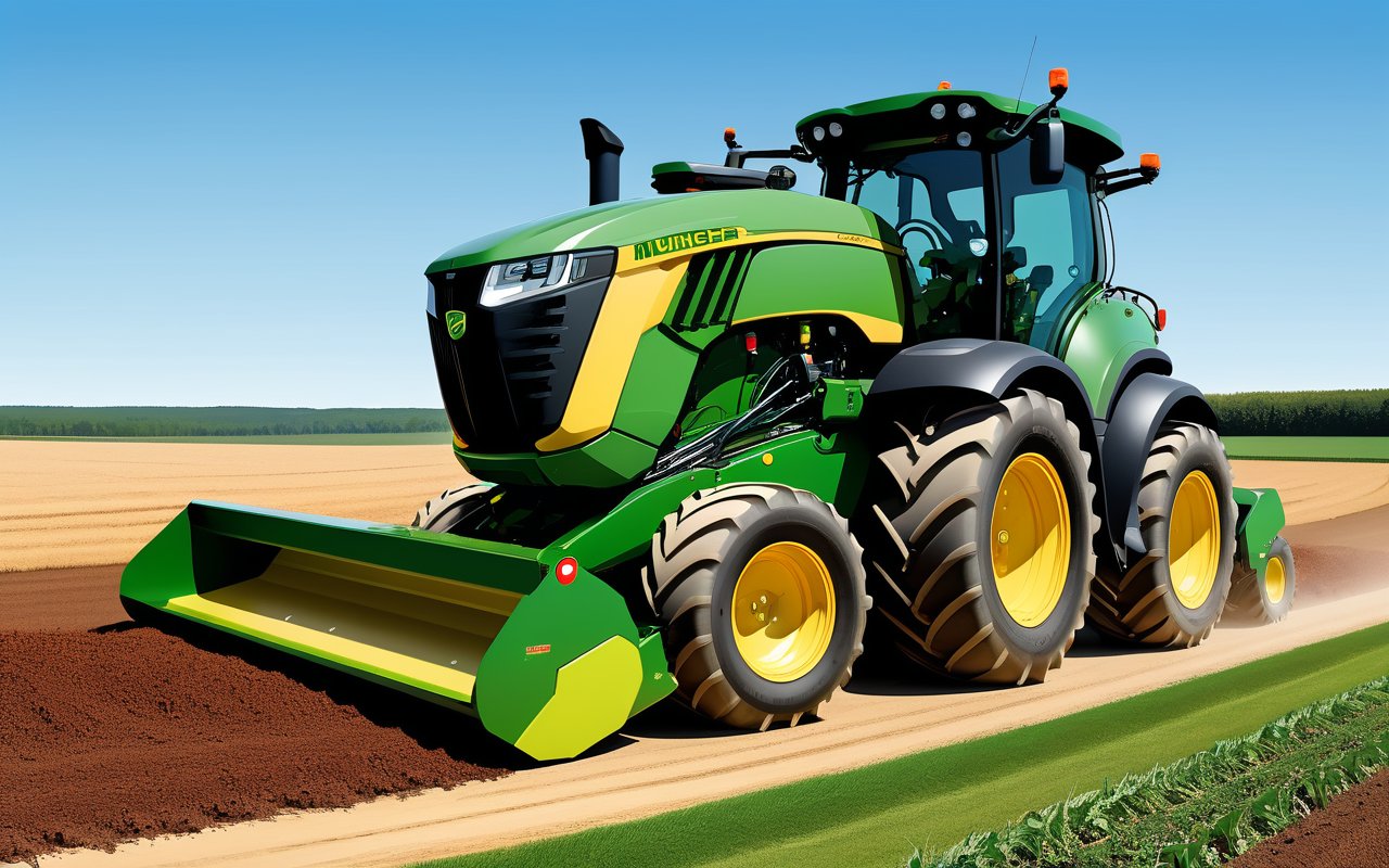 Инновационные интерфейсы мульчеров для оптимизации работы на John Deere 9R