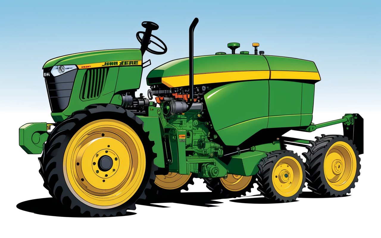 Инновационные материалы для долговечного ремонта КПП на John Deere 8R.