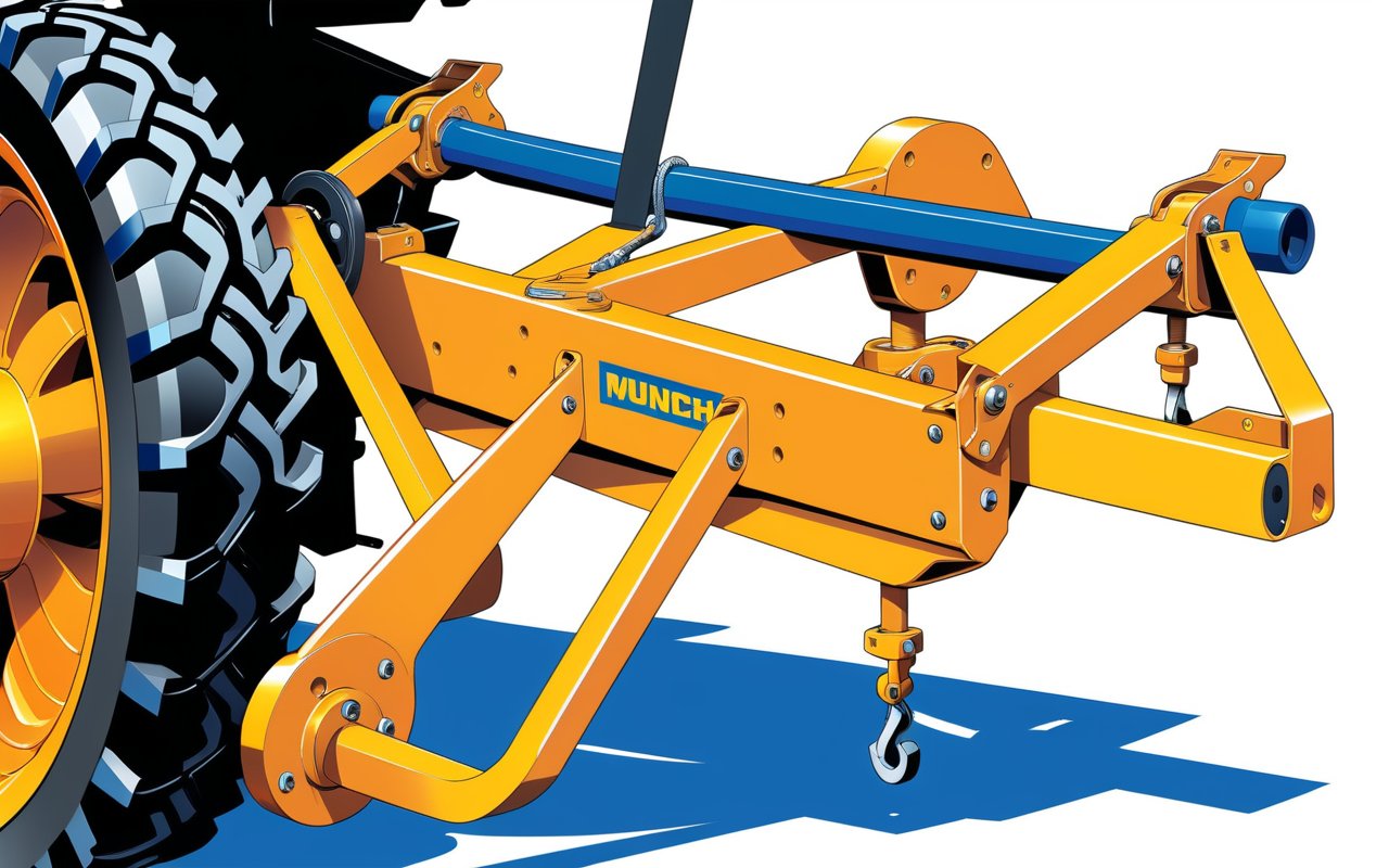 Инновационные материалы для легкой и устойчивой навески плуга на New Holland T6