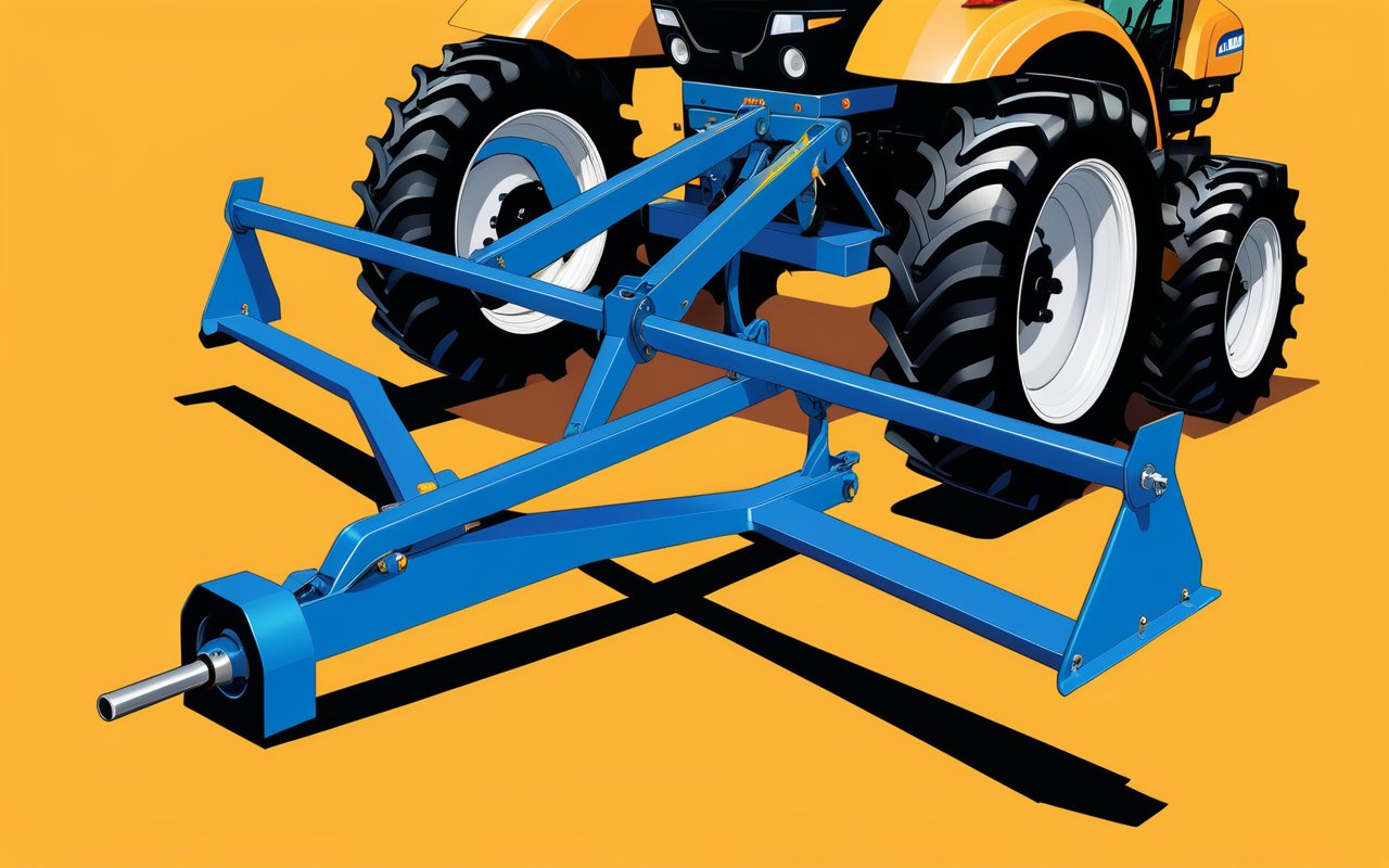 Инновационные материалы для легкости и долговечности навески плуга New Holland T6.