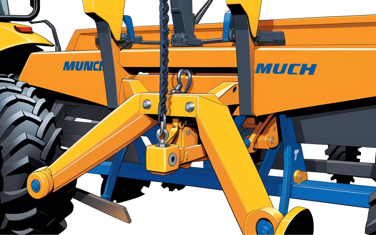 Инновационные материалы для усиления навески плуга на New Holland T6.